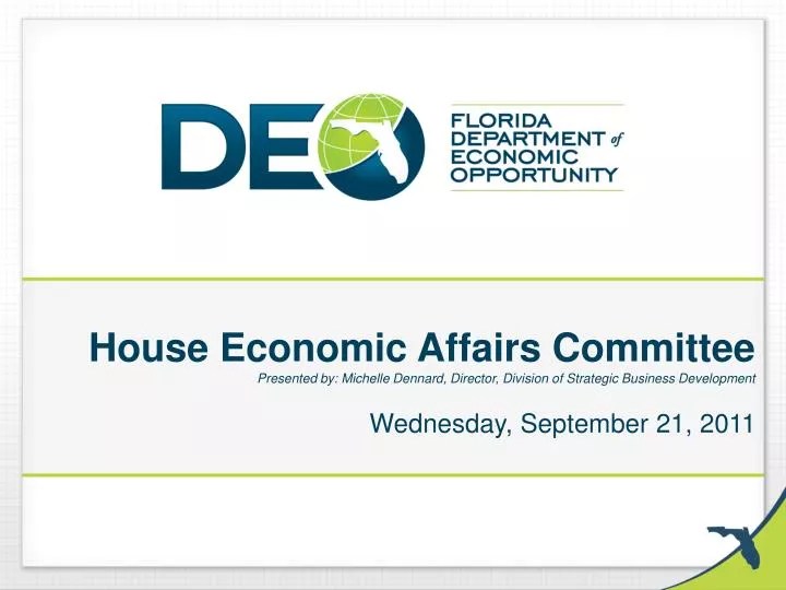 PPT Florida Small Business Credit Initiative September 2011