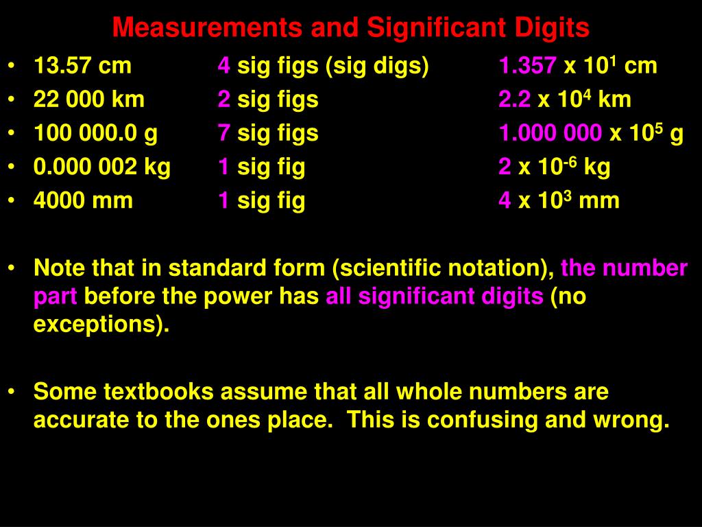 Measurement PPT and PowerPoint presentations with important figures, free