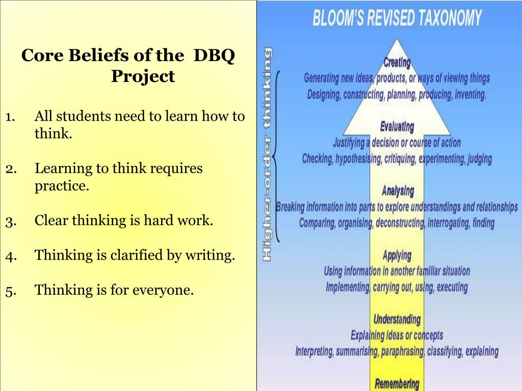 PPT Democratizing the DBQ A Systemwide Approach to Historical