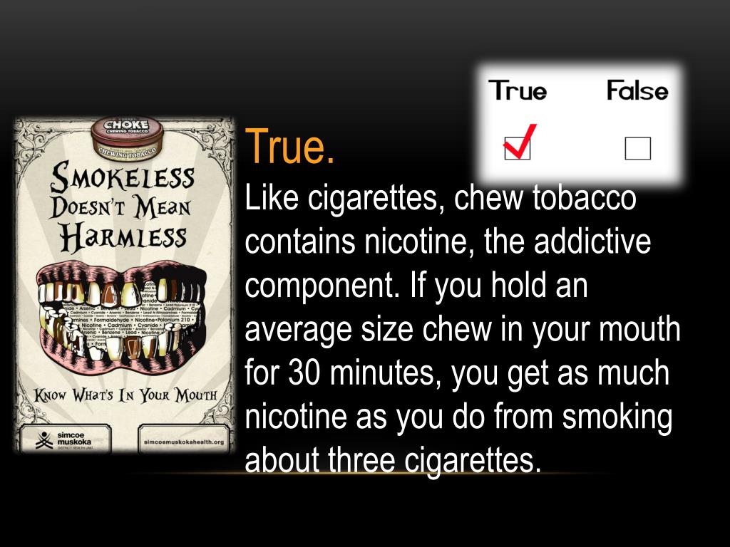 PPT Chew Tobacco Quiz PowerPoint Presentation, free download ID6567132