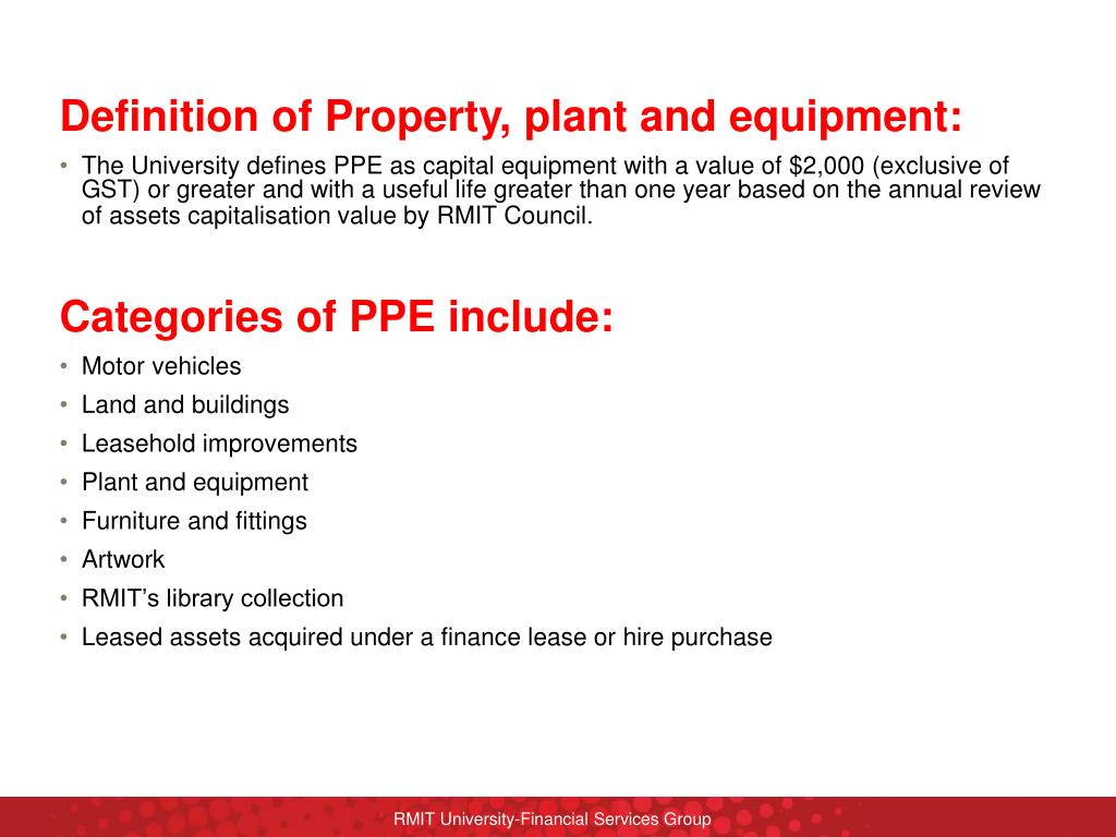 PPT Property, plant and equipment (PPE) PowerPoint Presentation, free