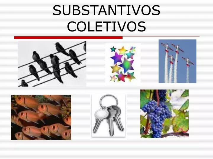 PPT SUBSTANTIVOS COLETIVOS PowerPoint Presentation, free download