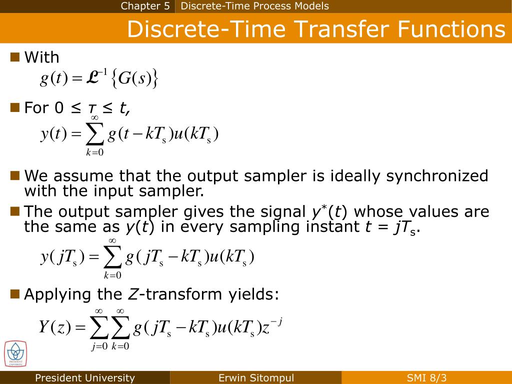 PPT DiscreteTime Transfer Functions PowerPoint Presentation, free
