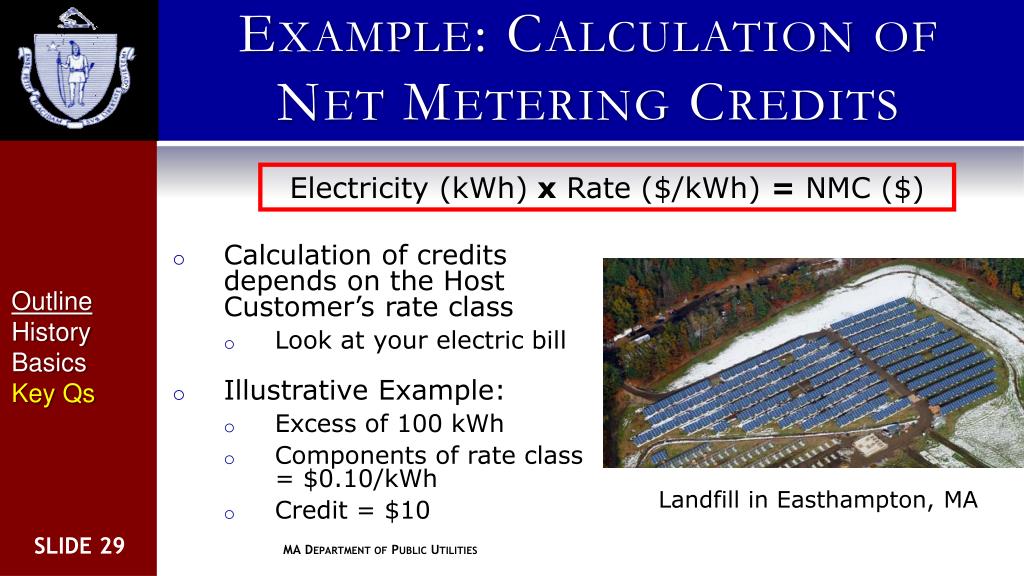PPT Interconnection & Net Metering in Massachusetts PowerPoint