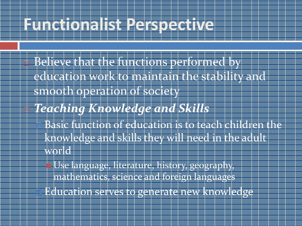 PPT The Sociology of Education PowerPoint Presentation, free download