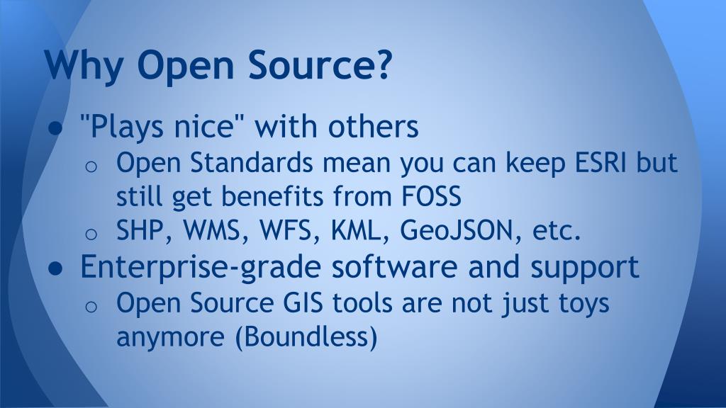 PPT Open Source GIS PowerPoint Presentation, free download ID6585420