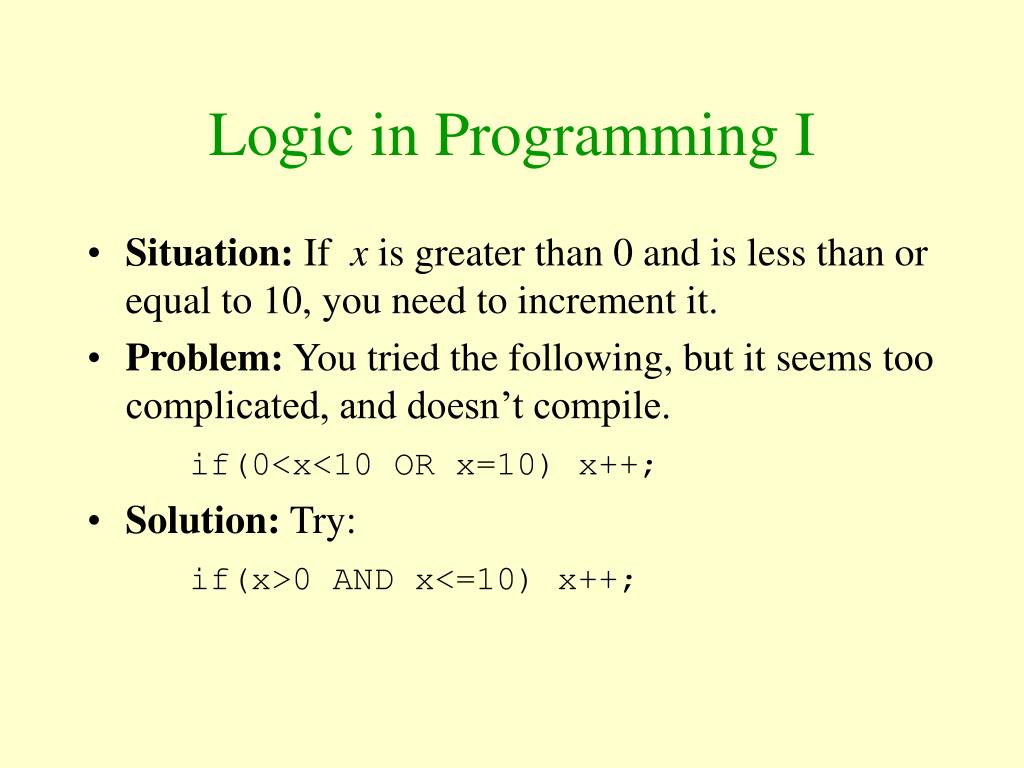 PPT An Introduction to Logic PowerPoint Presentation, free download