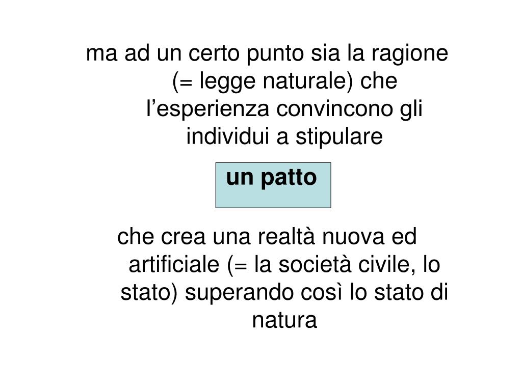 PPT HOBBES (la legge naturale e lo Stato) PowerPoint Presentation