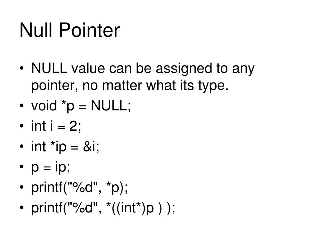 Should I Set Pointer To Null After Free at Aaron Middleton blog