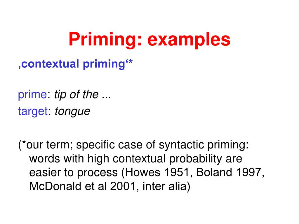 PPT Priming as a driving force in grammaticalization on the track of