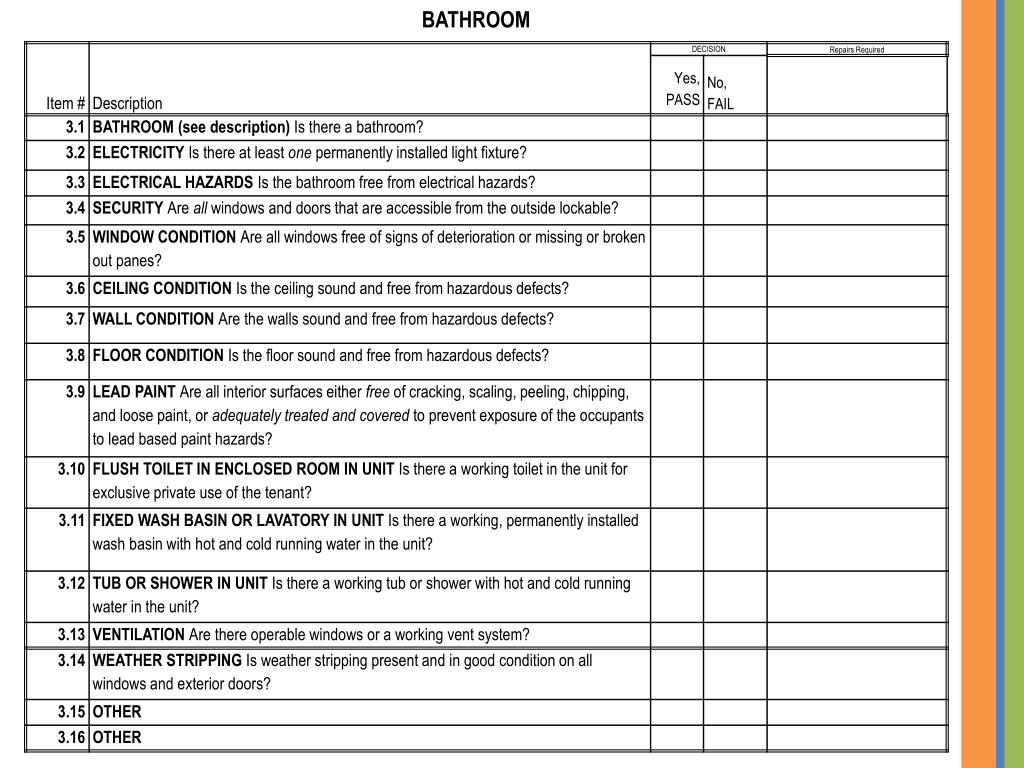 PPT Housing Quality Standards (HQS) Training PowerPoint Presentation