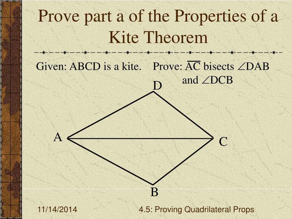 PPT 4.5 Proving Quadrilateral Properties PowerPoint Presentation