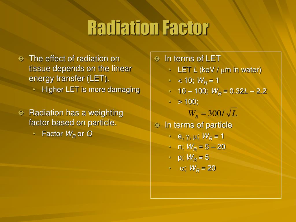 PPT Radiation Biology PowerPoint Presentation, free download ID6593504