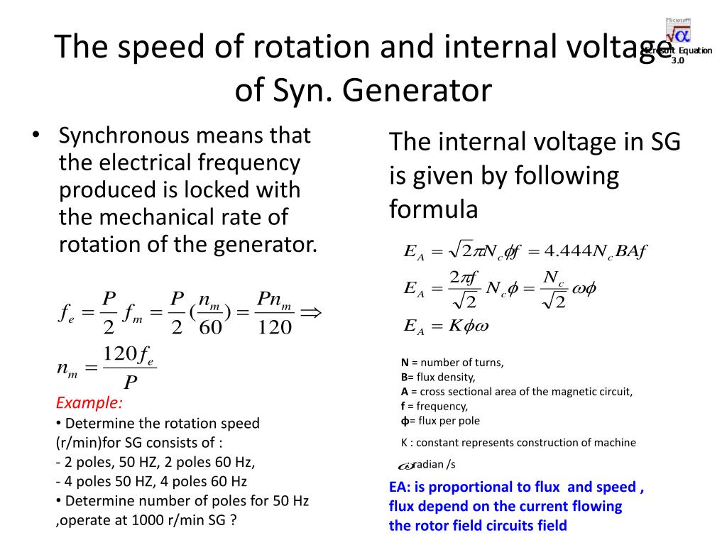 PPT Synchronous Generator PowerPoint Presentation, free download ID