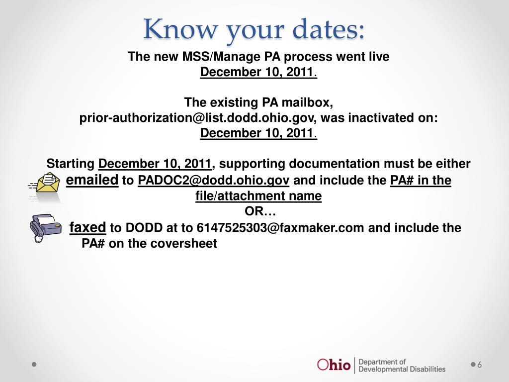 PPT Medicaid Services System (MSS) Prior Authorization (PA) for County Boards & COGS