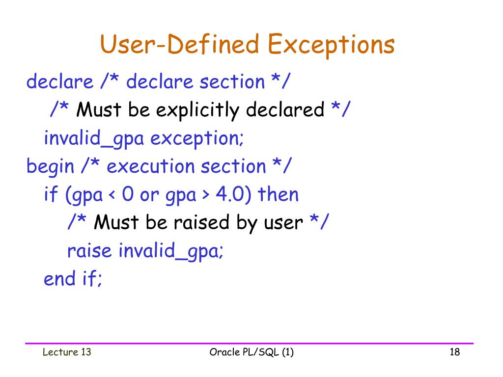 PPT Oracle PL/SQL PowerPoint Presentation, free download ID6597901