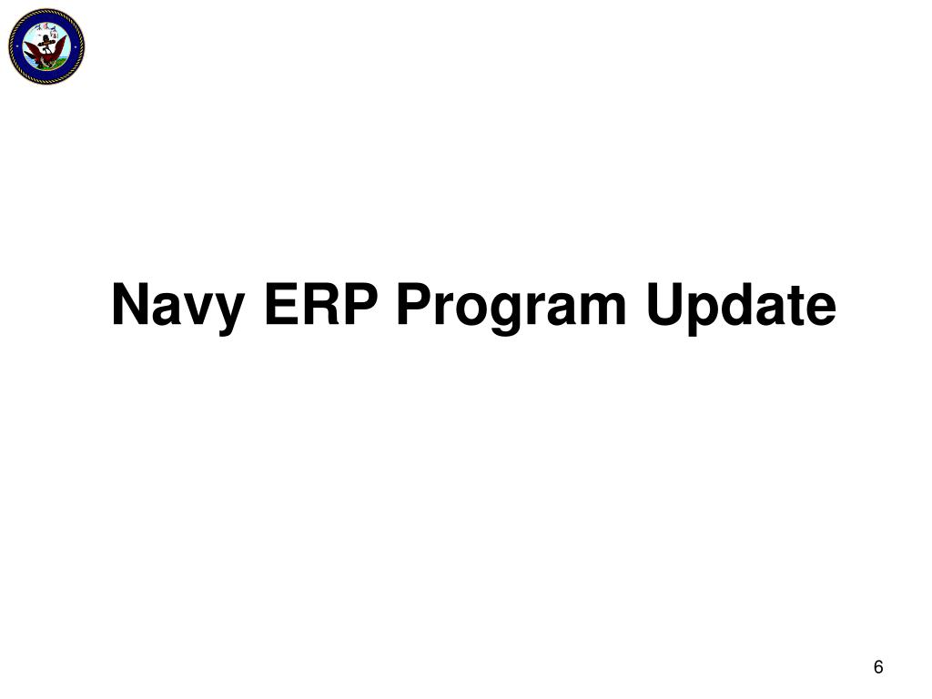 PPT DRAFT Navy ERP 2008 Update PowerPoint Presentation, free download