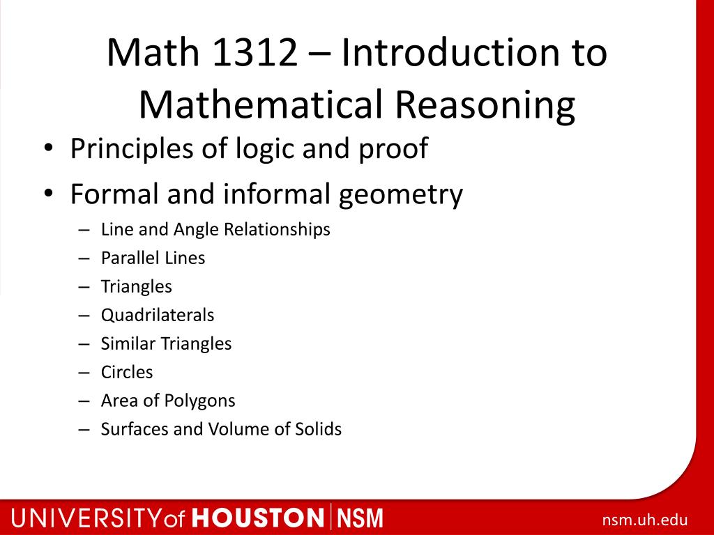 PPT Math Courses Available After College Algebra PowerPoint