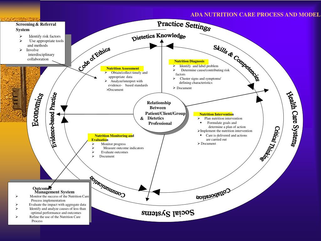 PPT The Nutrition Care Process Driving Effective Intervention and