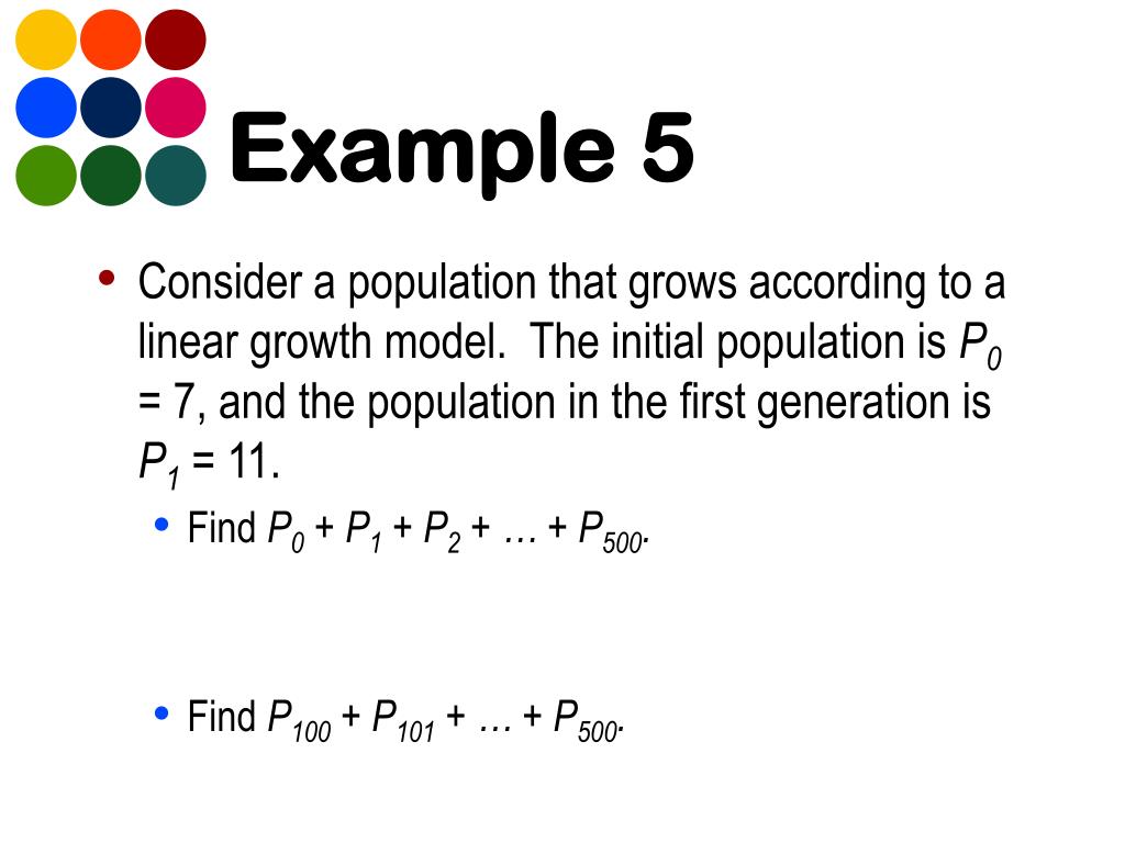 PPT The Mathematics of Population Growth PowerPoint Presentation