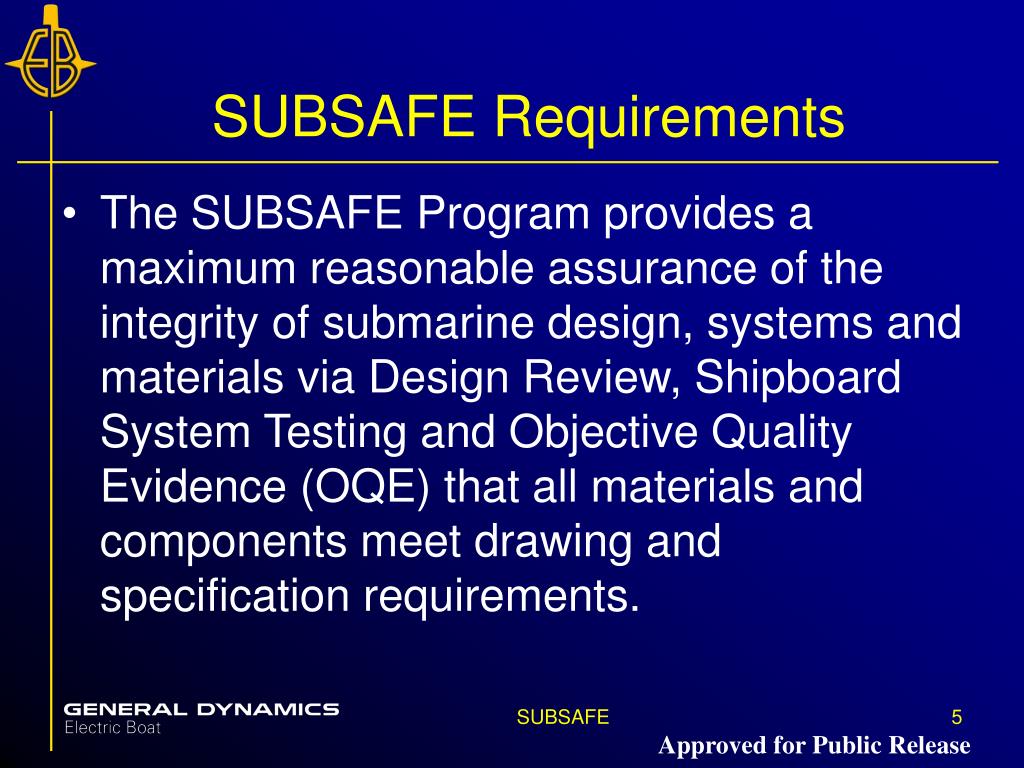 PPT SUBSAFE PowerPoint Presentation, free download ID6599689