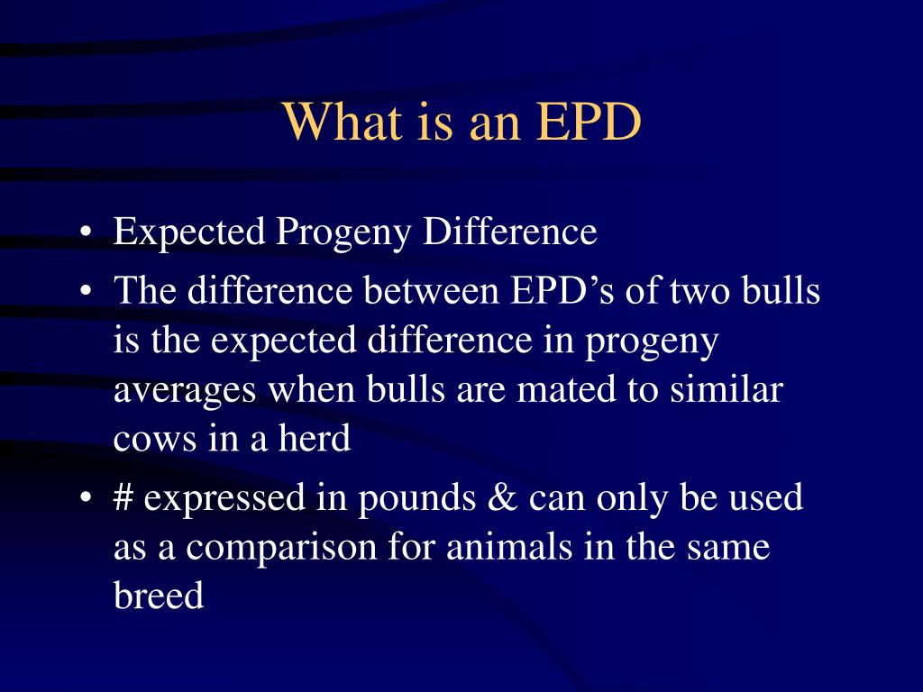 PPT Why is Bull Selection Important? PowerPoint Presentation, free