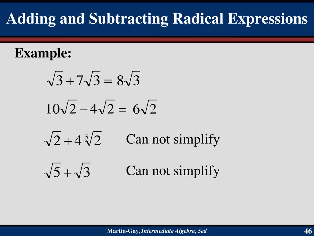 PPT Rational Exponents, Radicals, and Complex Numbers PowerPoint