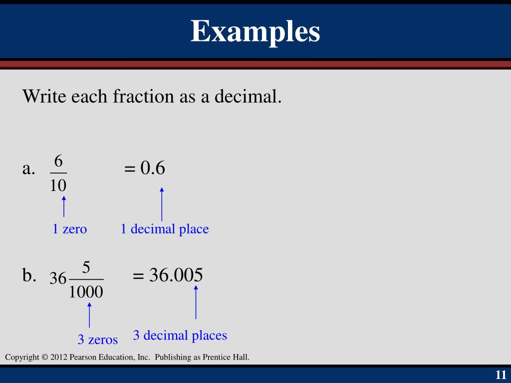 PPT Decimals PowerPoint Presentation, free download ID6601787