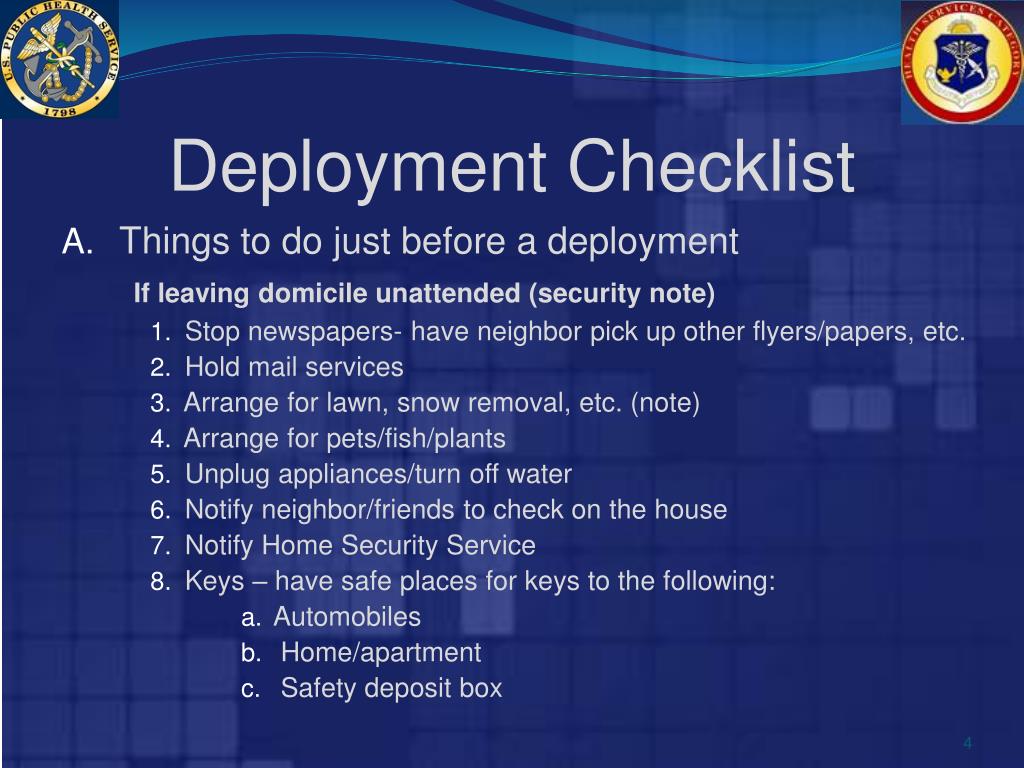 PPT HAPAG DEPLOYMENT PACKING GUIDE PowerPoint
