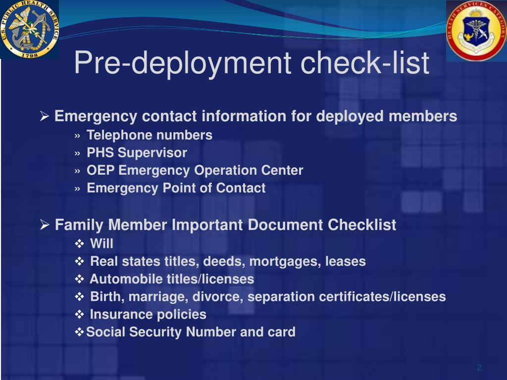 PPT HAPAG DEPLOYMENT PACKING GUIDE PowerPoint Presentation, free download ID6605183