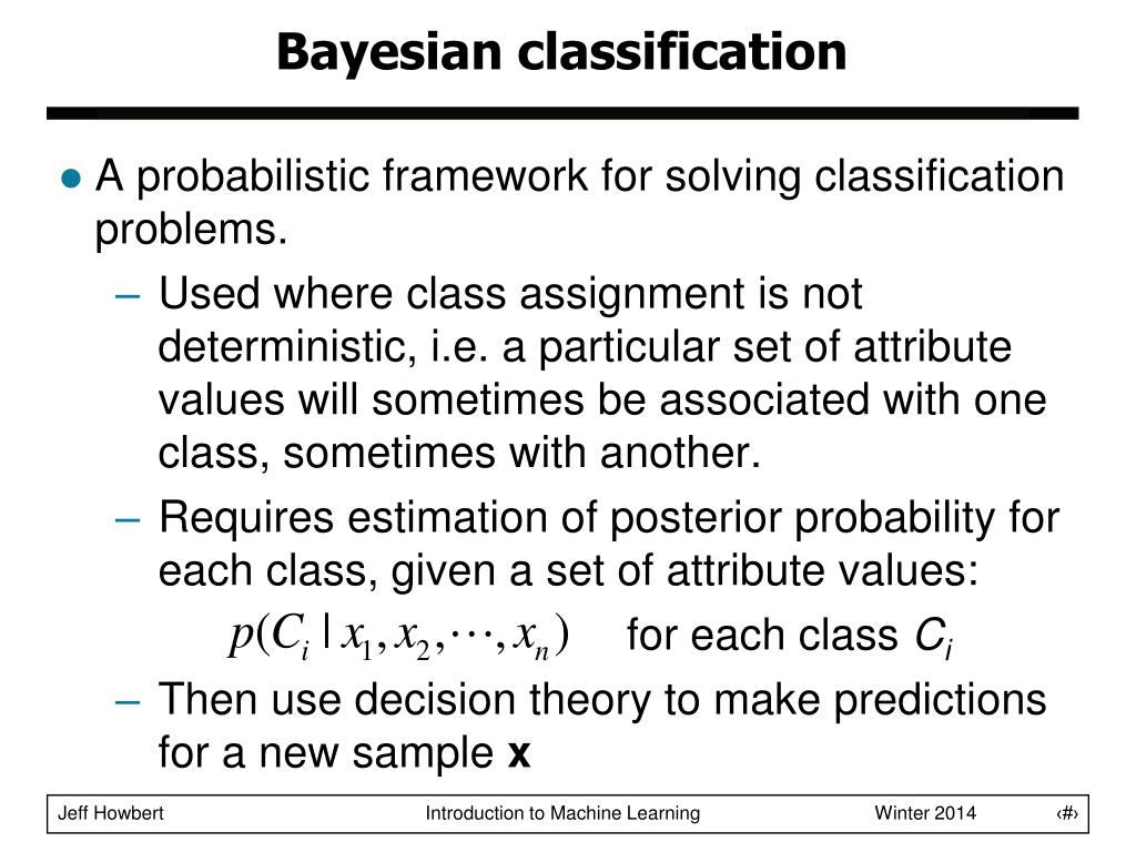 PPT Classification Bayesian Classifiers PowerPoint Presentation, free