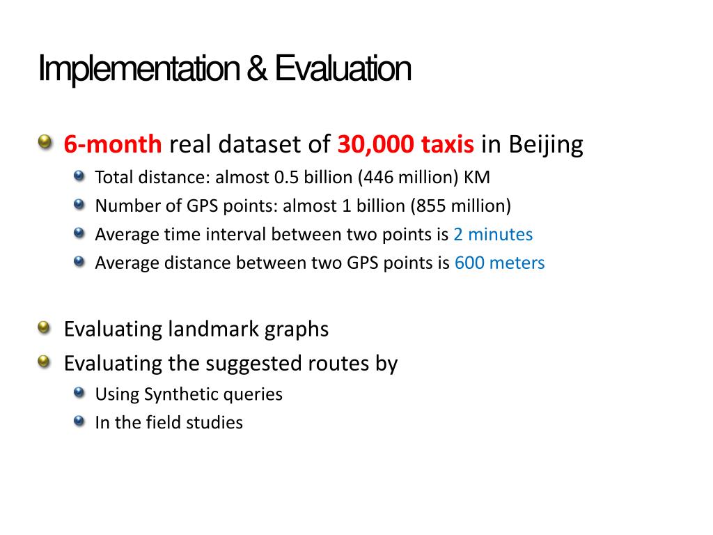 PPT TDrive Driving Directions Based on Taxi Trajectories PowerPoint Presentation ID6607580