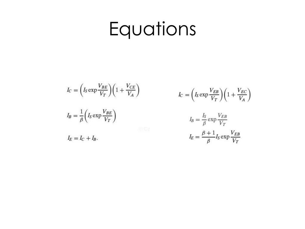 PPT Small Signal Model PNP Transistor PowerPoint Presentation, free