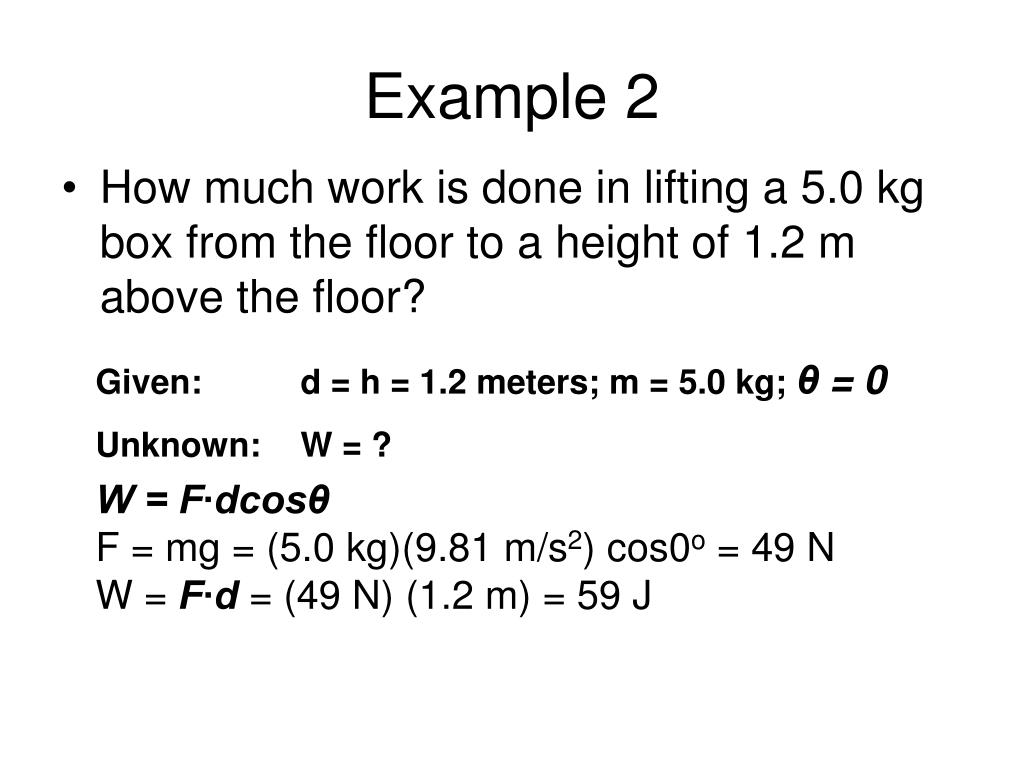 PPT Work, Energy, and Power PowerPoint Presentation, free download