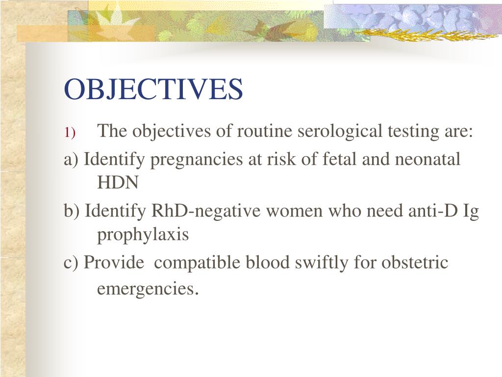 PPT Guidelines for blood grouping and red cell antibody testing