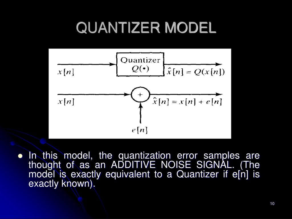 PPT Quantization Error Analysis PowerPoint Presentation, free download ID6618473
