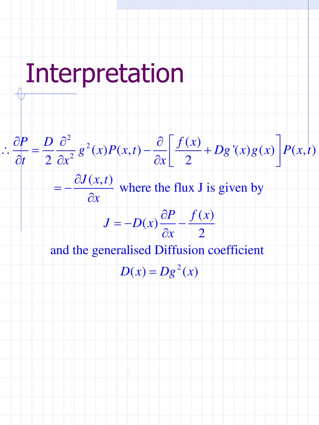 PPT Stochastic Differential Equations PowerPoint Presentation, free