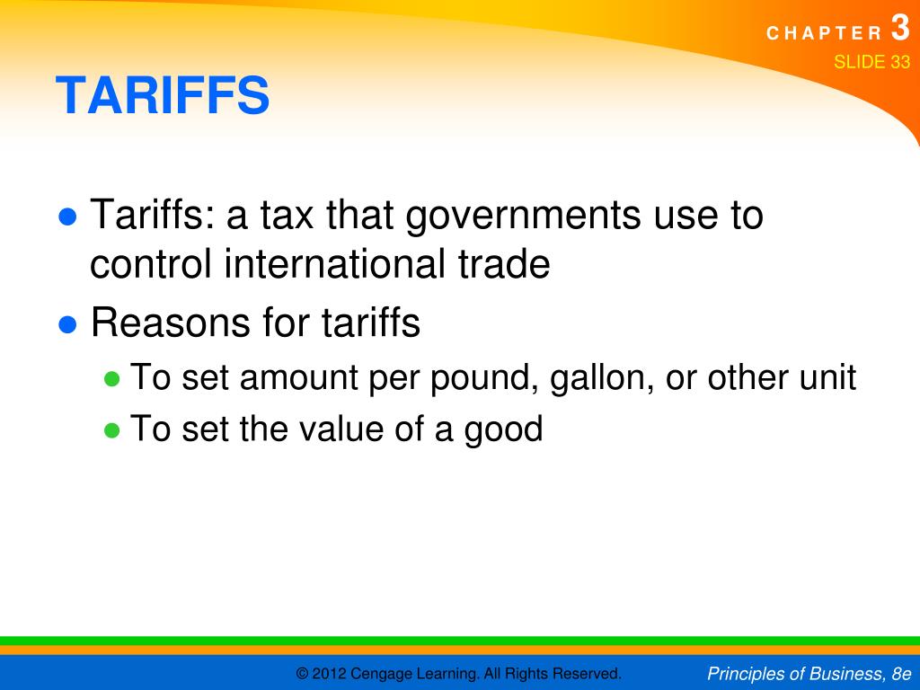 What Are Tariffs Definition And Meaning Market Business