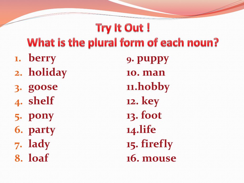 PPT Singular and Plural Nouns PowerPoint Presentation, free download