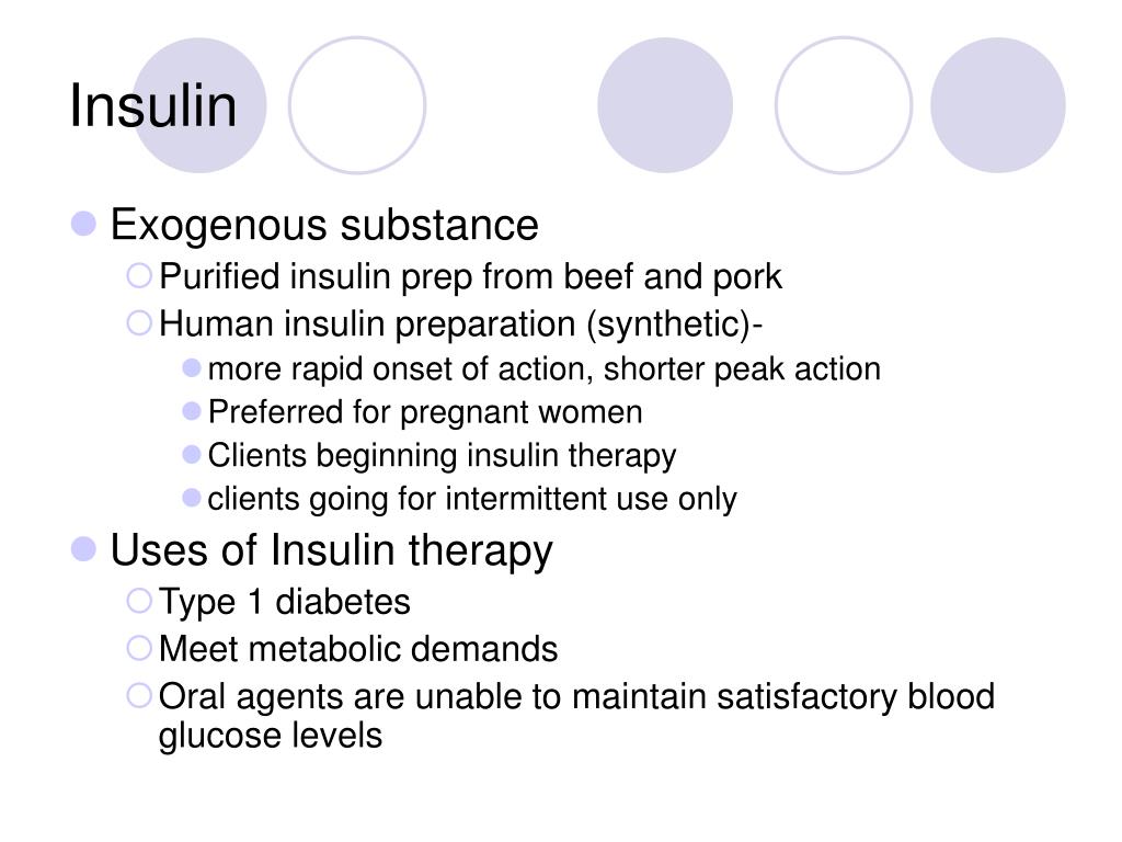 PPT Insulin Therapy PowerPoint Presentation, free download ID6624186