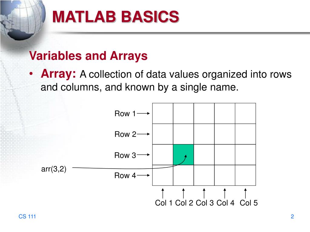 PPT MATLAB Basics PowerPoint Presentation, free download ID6625444