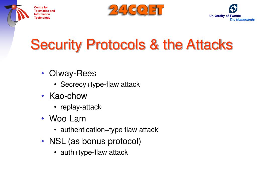 PPT Design, Analysis and Verification of Security Protocols