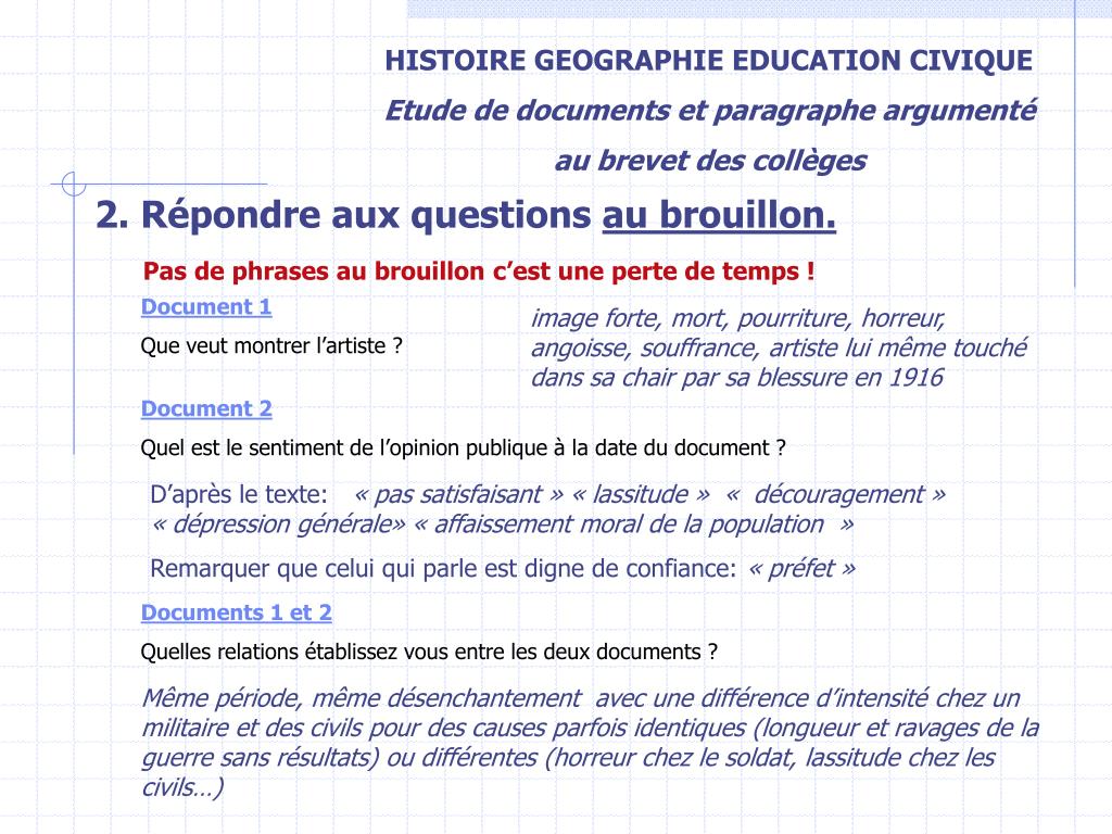 Sujet Brevet La Seconde Guerre Mondiale Corrigé