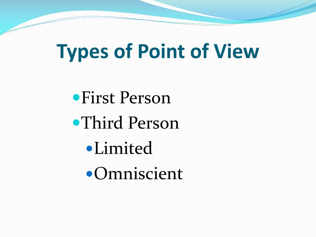 PPT Author’s Point of View PowerPoint Presentation, free download