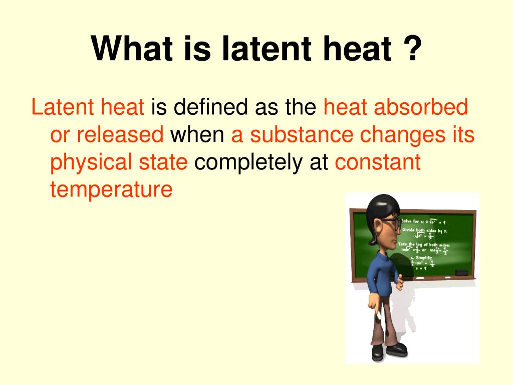 PPT 4.3 SPECIFIC LATENT HEAT PowerPoint Presentation, free download