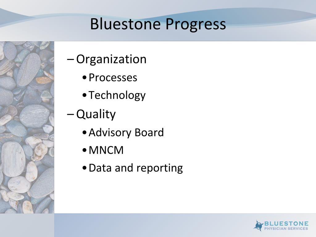 PPT Bluestone Physician Services PowerPoint Presentation, free