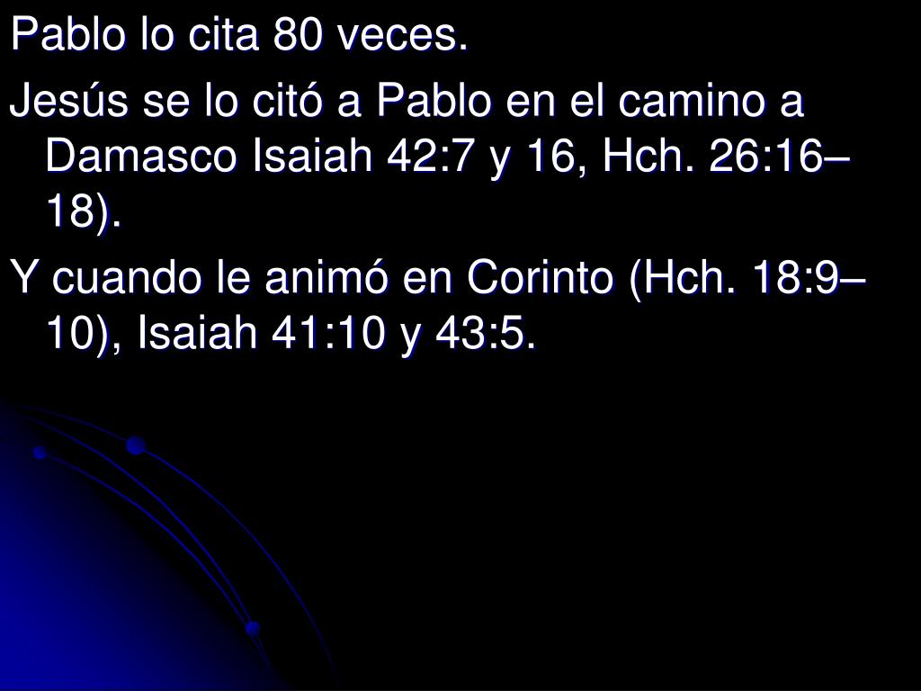 PPT Isaías PowerPoint Presentation, free download ID