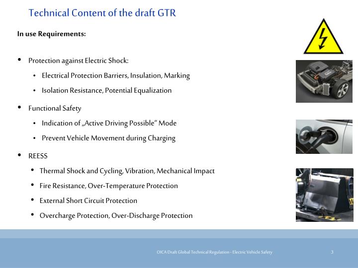 PPT Draft Global Technical Regulation Electric Vehicle