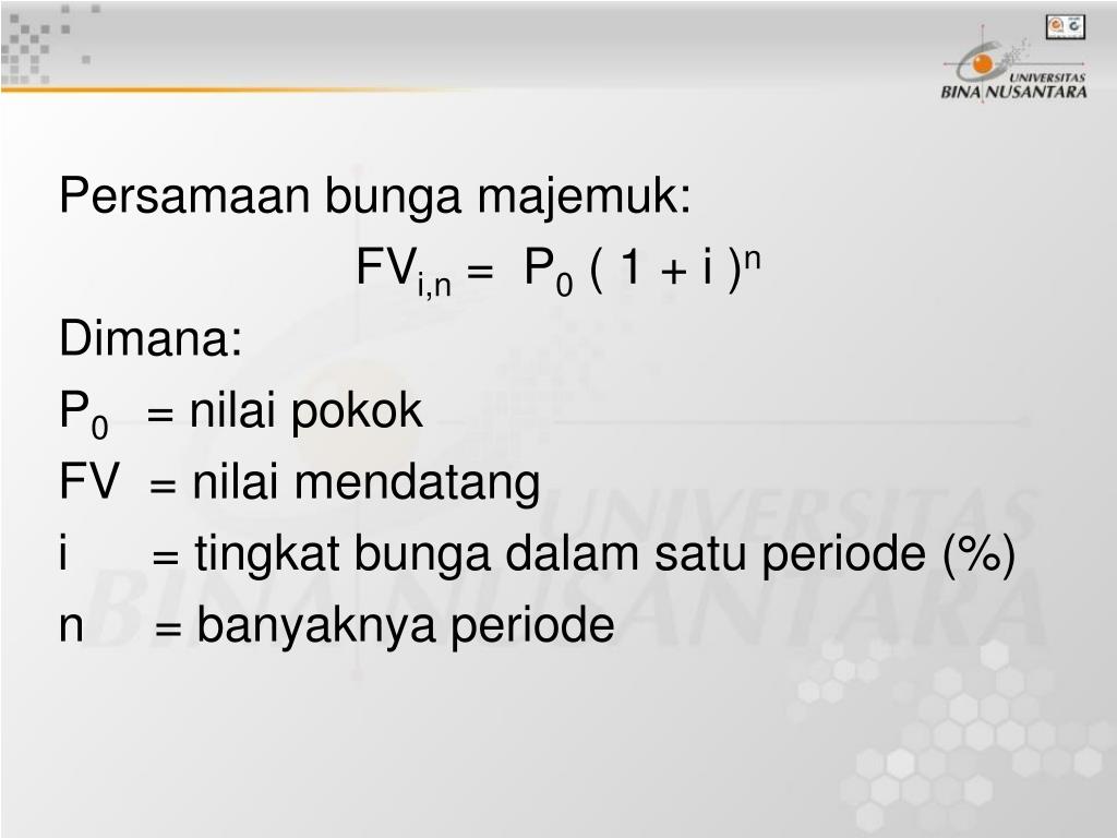 25++ Contoh Soal Bunga Majemuk Dan Rente Kumpulan Contoh
