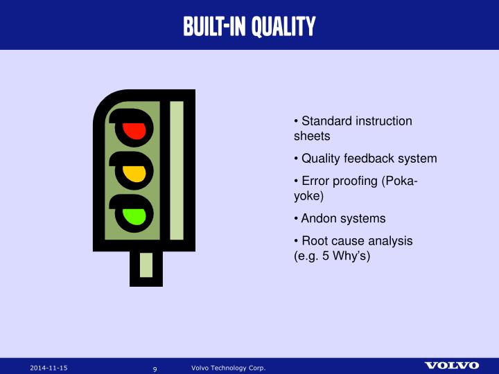 PPT Volvo production system (VPS) prestudy PowerPoint Presentation ID6644742